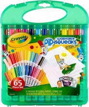 Crayola 04-5227 Pip-Squeaks Set Pennarelli Valigetta Gioco Creativo per Bambini da 4+