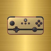 Crkd 24 NS RG RET NEO S Gamepad Wireless Edizione Retro Gold Oro e Rosso  CRKD