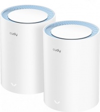 Cudy M1200 2-PACK Sistema Wi-Fi Mesh Dual-band Wi-Fi 5 (802.11ac) 1 Interno