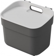 Curver K252032 Pattumiera READY Dark colore Grigio 5 Litri