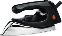 DCG DB2280 Ferro da Stiro a Secco 1200 Watt Piastra in Alluminio Nero