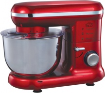 DCG DCG610780 Impastatrice Elettrica Red 1000W Ciotola Acciaio Lt.4 Cm.38,5X22,3X29,7H - DCG61