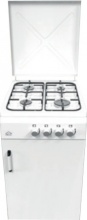 DCG EKP2400 Cucina a Gas 4 Fuochi Vano Dispensa Dimensioni 50x50 cm Bianco