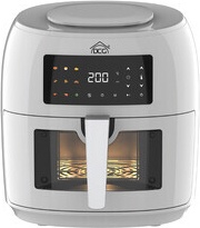 DCG FR3607WD Friggitrice ad Aria 8 Litri 1800 Watt Termostato e Timer Bianco