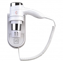 DCG HTW1028 Asciugacapelli da Parete 1600W 2 Velocit� Tasto Cool