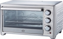 DCG MBS25 Forno Elettrico Fornetto 25 Litri 1500 Watt Inox