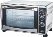 DCG MBS35 Forno Fornetto Elettrico Ventilato 35Lt 1500W Silver