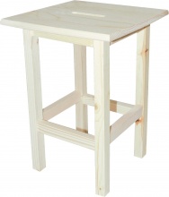 DELTA TRADE 505-5 Sgabello legno H 45 cm
