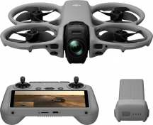 DJI CP.FP.00000320.01 Drone 4 rotori Octocopter 64 MP Avata 360 con RC 2 Grigio