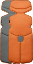 DOOLITLE BABY DL02200M1130 Materassino Passeggino Universale Reversibile Arancione AirBoard M