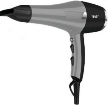 DPM 39751 Phon Asciugacapelli 2000W 2 Velocit� NeroGrigio Hot Shot