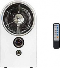 DPM GIULIA2 Ventilatore Nebulizzatore da Terra Serbatoio 2 Litri 80 Watt Bianco