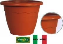 DUPLAST P08 Vaso Vulcano � 60x45h Colore Terracotta