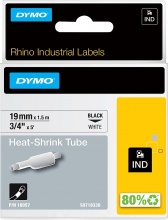 DYMO 18057 Nastro per Etichettatrice 19mmx1.5m Termorestringenti S0718330