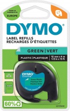 DYMO S0721640A Nastro letratag 12mmx4m Verde S0721640