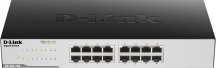 D-Link GO-SW-16GE Switch Gigabit Easy Ethernet Gigabit Desktop Switch Nero GO-SW-16G