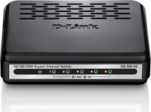 D-Link GO-SW-5G Switch 5 Porte Base T Non gestito