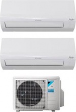 Daikin ATXF25G + ATXF35G + 2AMXF50A Climatizzatore Dual Split Inverter 9+12 Btu Wi-Fi ATXF25G+35G+50A Siesta