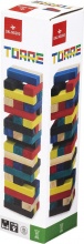 Dal Negro 53976 Torre Colorata con Martello Gioco da Tavolo per Bambini da 6+ Anni