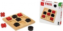 Dal Negro 54239 Tris in Legno 21x21 Gioco da Tavolo per Bambini da 4+ Anni