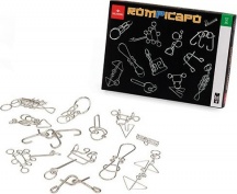 Dal Negro 53532 Rompicapo in Metallo Gioco da Tavolo per Bambini da 6+ Anni