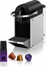 De Longhi EN127.S Pixie Macchina Caff� Capsule Nespresso Argento e Nero