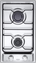 De Longhi I 23 D Piano Cottura a Gas 2 Fuochi 30 cm Inox