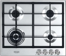 De Longhi NSL460X Piano Cottura 4 Fuochi a Gas 60 cm De Longhi Piano Inox