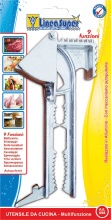 De Luca Coltellerie 7903670 Utensile Da Cucina Multifunzione Super Art. 698 9 Funzioni