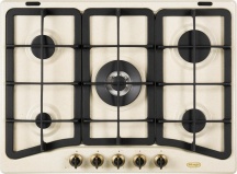 De Longhi AVF 57 PRO Piano cottura 5 Fuochi incasso a gas 70 cm Avena