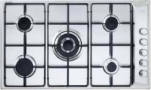 De Longhi DLI 59 DD Piano Cottura 5 Fuochi a Gas 90 cm (1 Wok Tripla Corona)