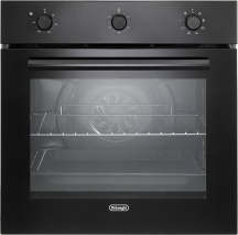 De Longhi FLM 6L N Forno Elettrico Ventilato da Incasso 65 Lt 60 cm Classe A Nero
