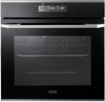 De Longhi NRE 19 PYX Forno Elettrico Ventilato da Incasso 78 Litri 60 cm A++ Nero