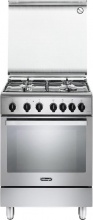 De Longhi PGVX 64 LSG Cucina a Gas 4 Fuochi Forno a Gas 60x60 cm Classe A