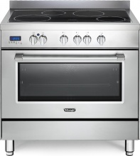 De Longhi PRO 96 MX IN ED Cucina a Induzione 4 Fuochi Forno Elettrico 90x60cm F Inox