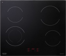 De Longhi PVC61N Piano Cottura 4 Fuochi Incasso Elettrico 60 cm in Vetroceramica