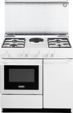 De Longhi SEW 8541 N ED Cucina a Gas 4 Fuochi + 1 Piastre Forno Elettrico 86x50