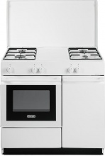 De Longhi SGW 854NM Cucina a Gas 4 Fuochi Forno a Gas 44 Litri 86x50 cm Bianco SGW 854 NM