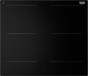 De Longhi SLI604 Piano Cottura a Induzione 4 Fuochi 60 cm Vetroceramica Nero