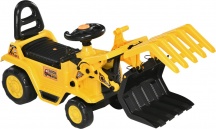 DecHome 314DHYL Escavatore Ruspa con Pinza Pulsante e Spazio Portaoggetti Cavalcabile 3+