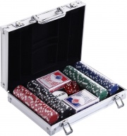DecHome 014V02eA70 Valigetta Poker Professionale in Alluminio Gioco da Tavolo Et� 18+