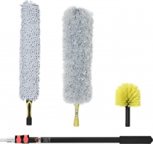DecHome 025BK-720 Kit per Pulizia della Casa con vari Accessori