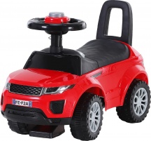 DecHome 083RD370 Macchina a Spinta con Vano Contenitore Cavalcabile per Bambini 1+ Rosso