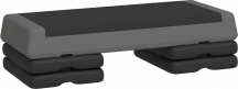 DecHome 0GYJ743 Stepper Fitness Regolabile 10.515.520.5 cm Antiscivolo Grigio