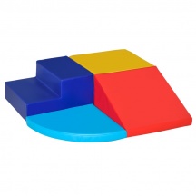 DecHome 310DH11 Set Costruzioni Morbide 4 Pezzi Prime Attivit� per Bambini da 1+ Anni