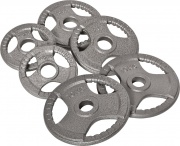 DecHome 137 Set di 6 Dischi Pesi per Bilanciere Peso Totale 35kg Grigio