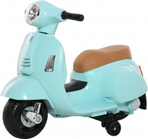 DecHome 138GN370 Moto Elettrica Licenza Ufficiale Vespa Batteria 6V 66.5x38x52cm