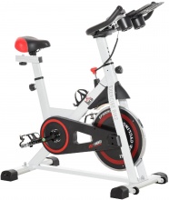 DecHome 146V01A90 Cyclette Professionale Spin Bike Schermo LCD e Portabicchieri Volano 8kg