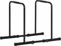 DecHome 157-699BK Barra Dip Acciaio ad Altezza Regolabile 6 Lunghezze Regolabili