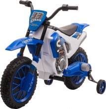 DecHome 165V90BU Moto Elettrica per Bambini da Cross 3+ colore Blu